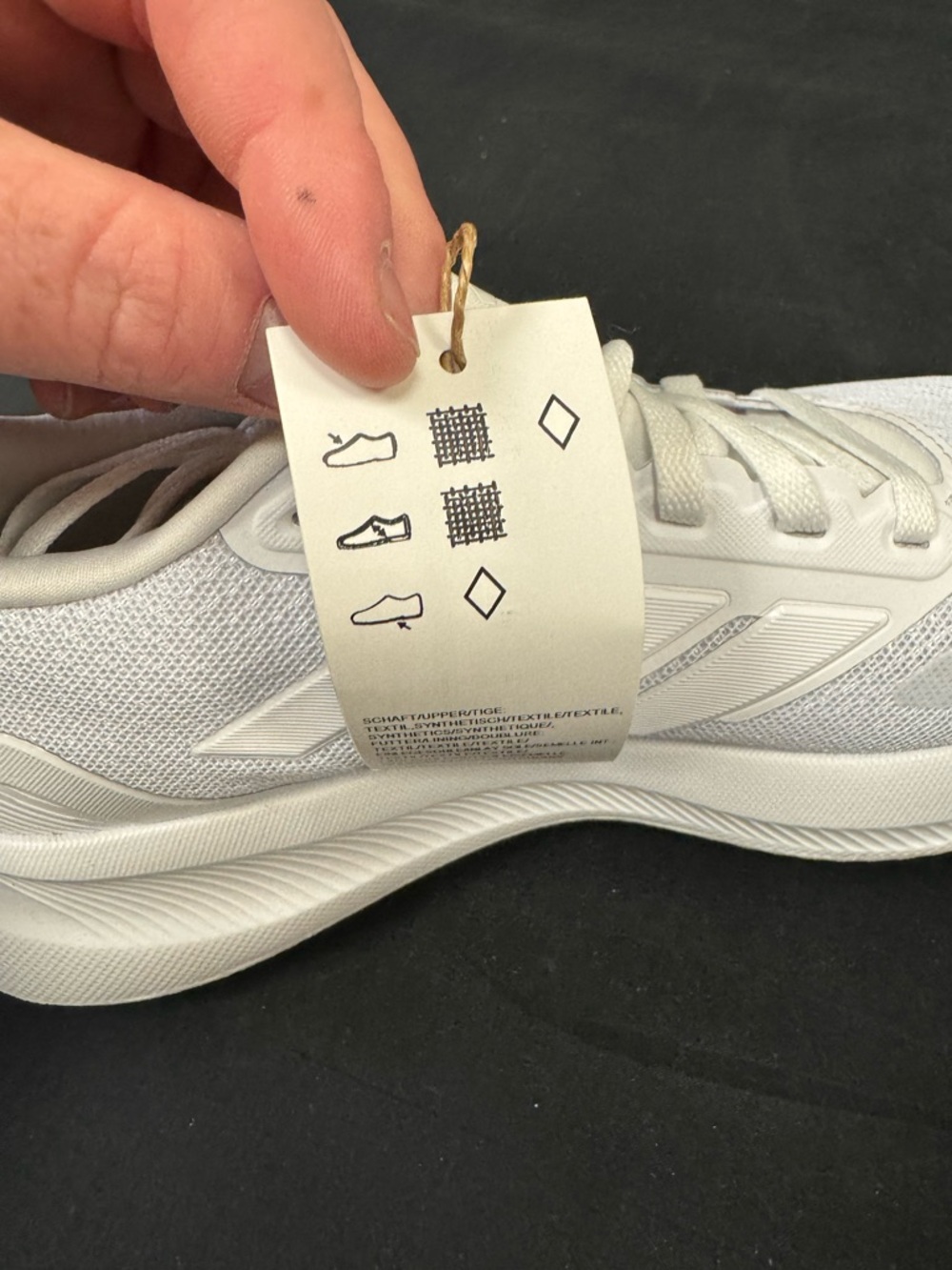 Adidas RUNFALCON 5 RUNNING SHOES - W6 - Picture 10 of 10